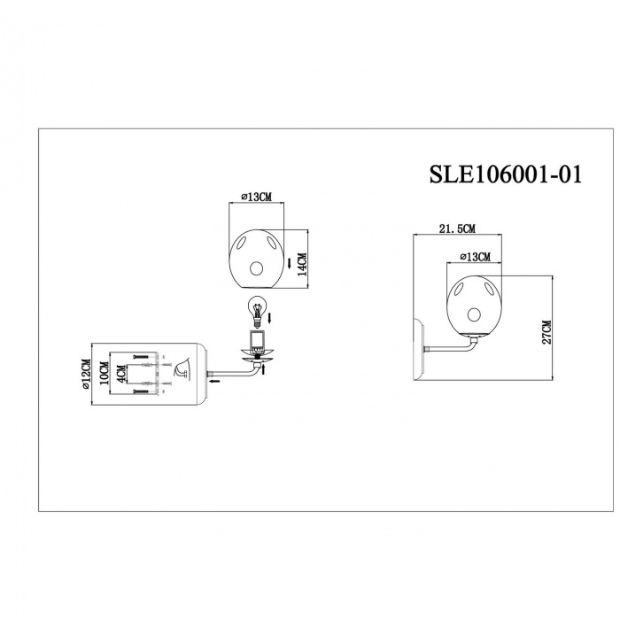 Бра Marea SLE106001-01