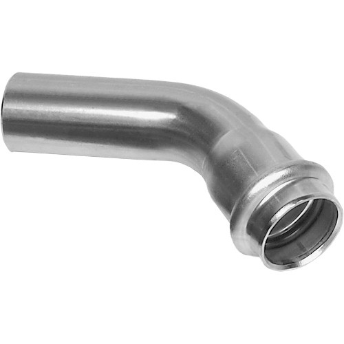 Пресс-угольник 45°из нерж.стали раструб-труба Kromwell