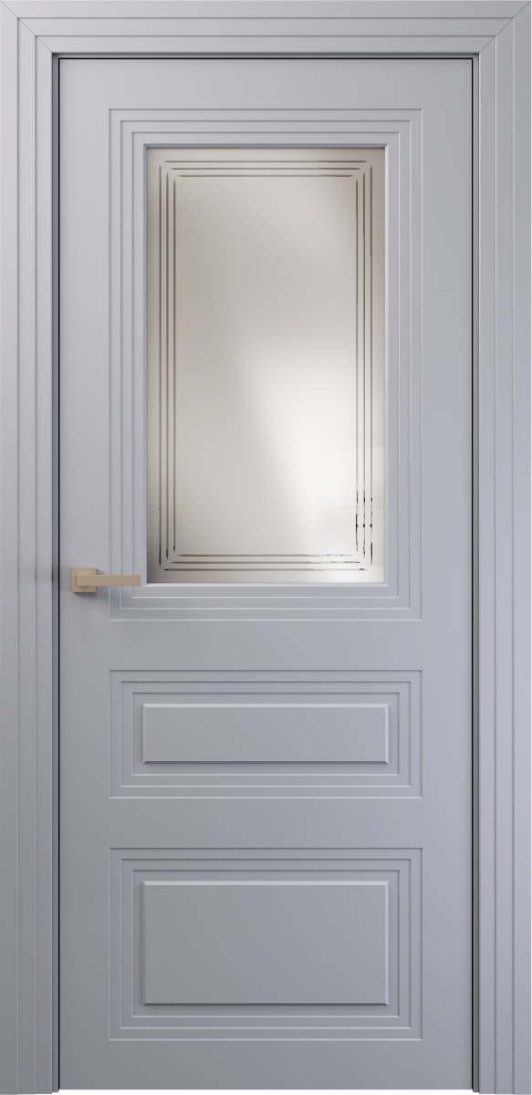 Trio 3, Trio, Экошпон, Софт маус, Сатинат белое