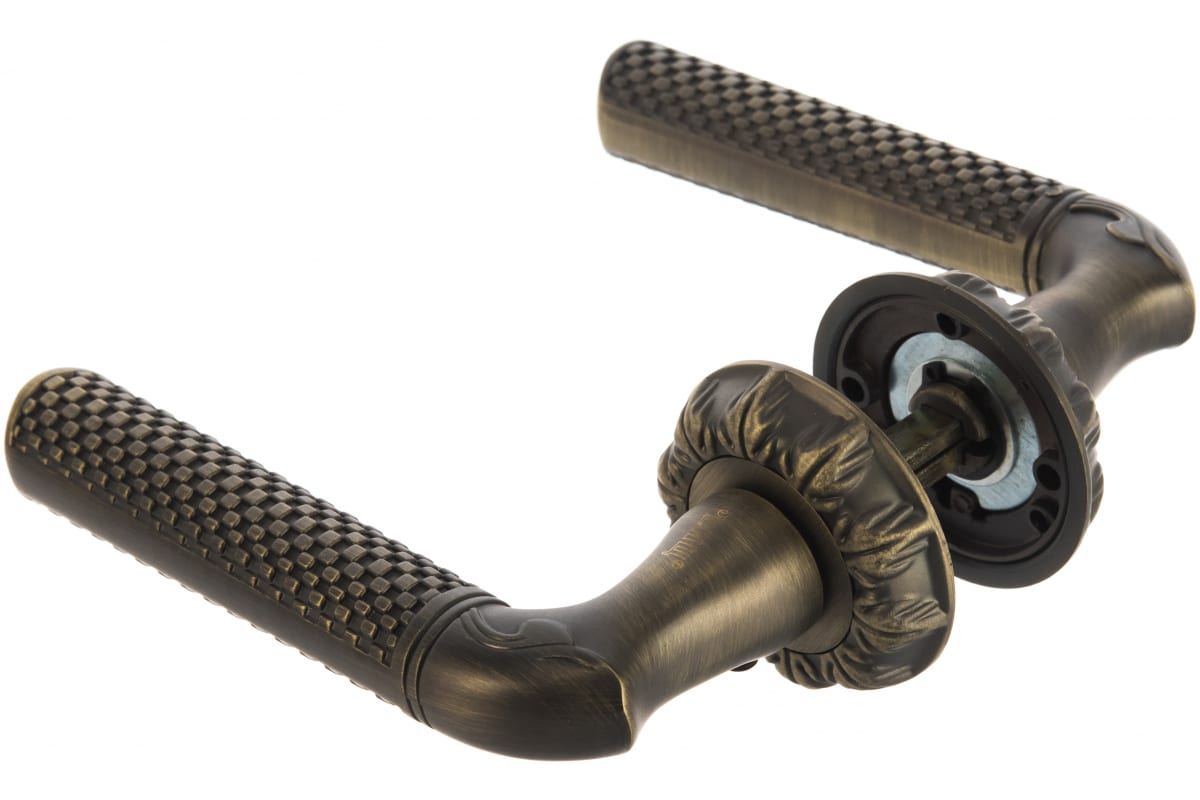 Ручка дверная Renz Леон DH 62-10 MAB