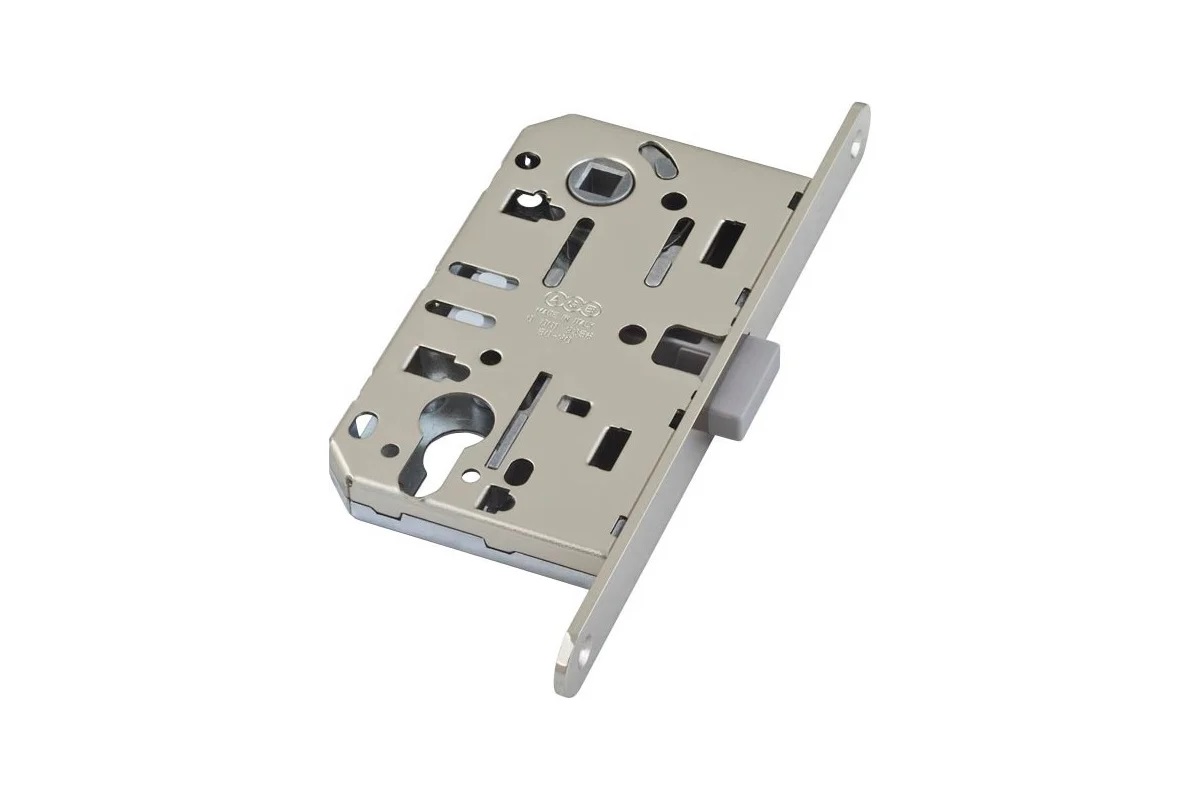 Замок врезной AGB WC B06103.50.34.567 с отв. планкой Хром Mediana Polaris