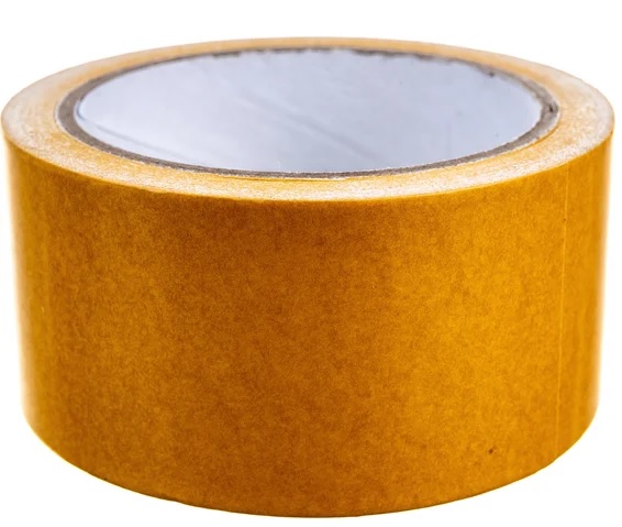 Лента клейкая двусторонняя на тканевой основе Сибртех (50ммх10м) 888125