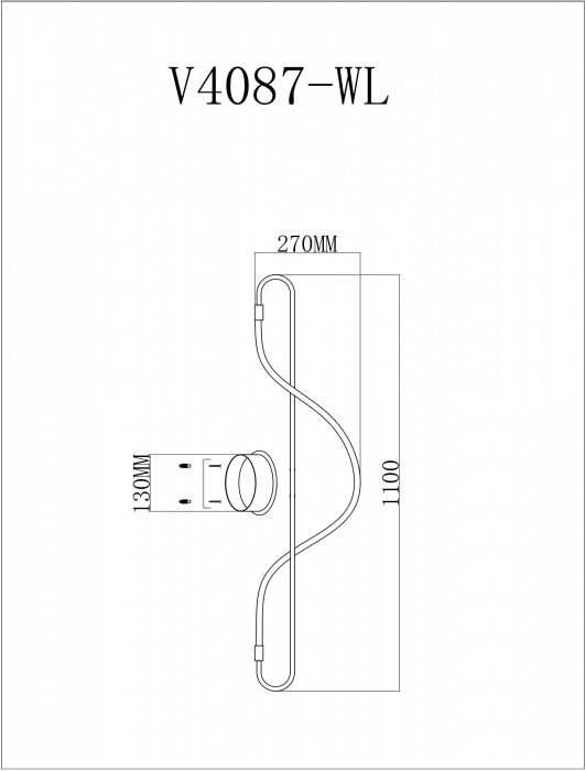 Бра True V4087-WL