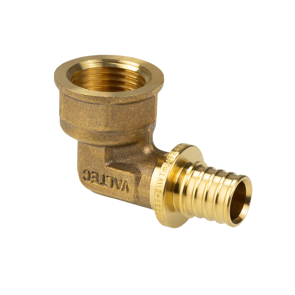 Угольник надвижной с переходом на вн.резьбу Valtec