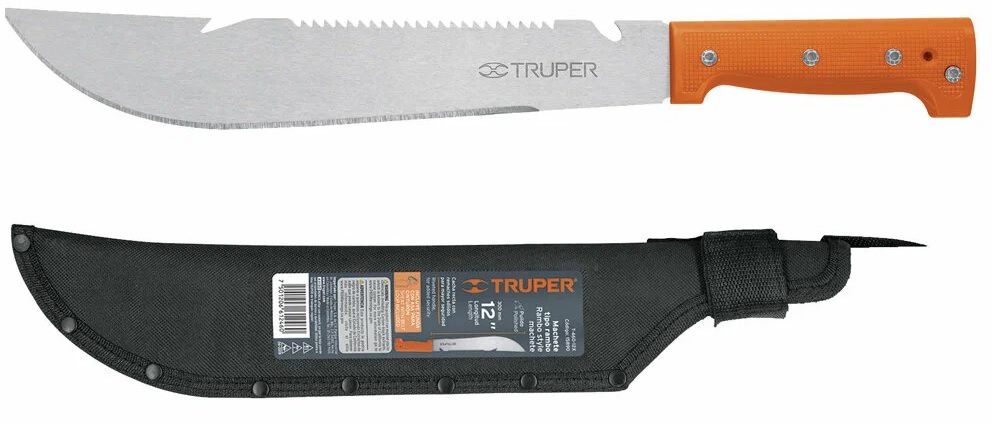Мачете с чехлом Truper Рембо (300мм) 15890
