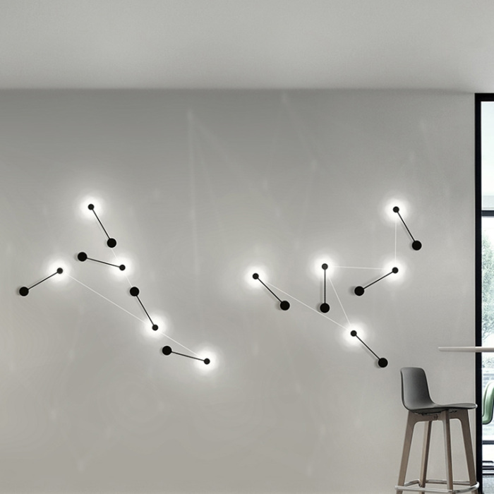 Бра Белый DOTS01 L415