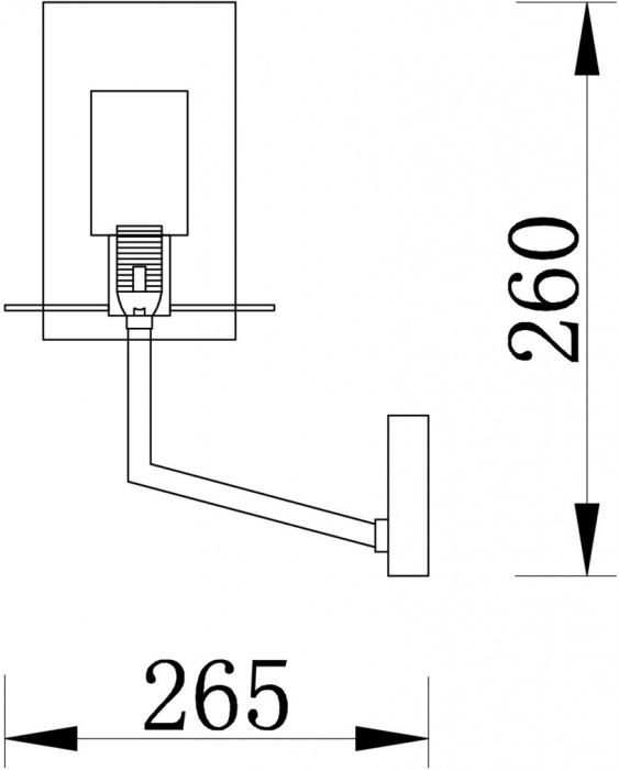 Бра Felicity FR5206WL-01FG