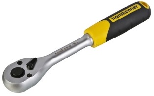 Ключ-трещотка с быстрым сбросом Hanskonner (3/8", 90 зуб) HK1045-17-38