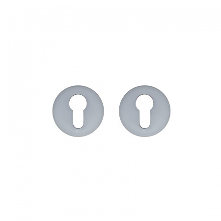 Декоративные накладка под цилиндр ABRISS ET 2501 MCP матовый хром 30040