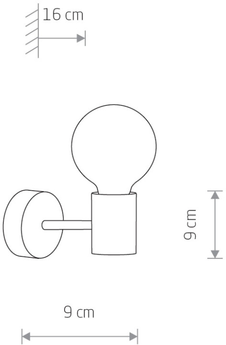 Бра Radius 7930