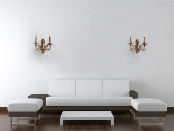 Бра Barletta BARLETTA W122.2 coffe gold