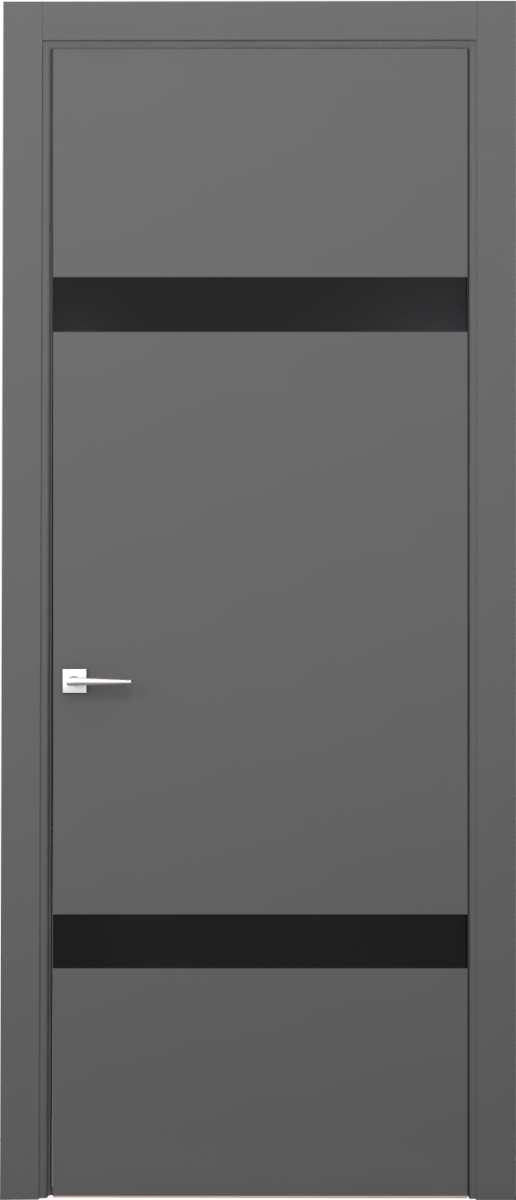 Ultra 3, Ultra, Экошпон, Софт серый, Лакобель черный