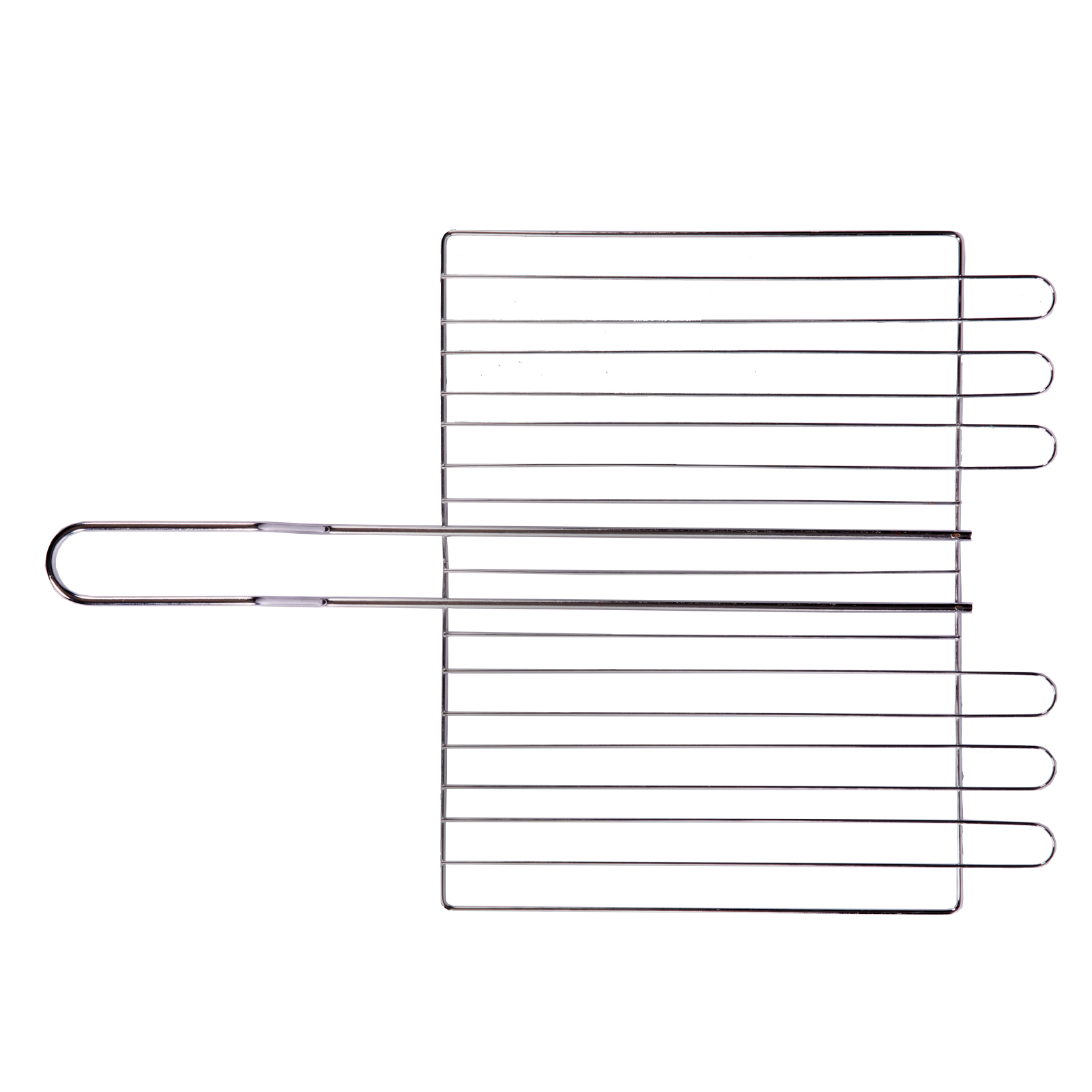 Решетка -гриль 260х320х65 мм,объёмная,хромированная Camping//Palisad