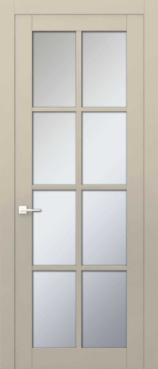 V 26, Vista, Экошпон, Софт сантьяго, Белое матовое