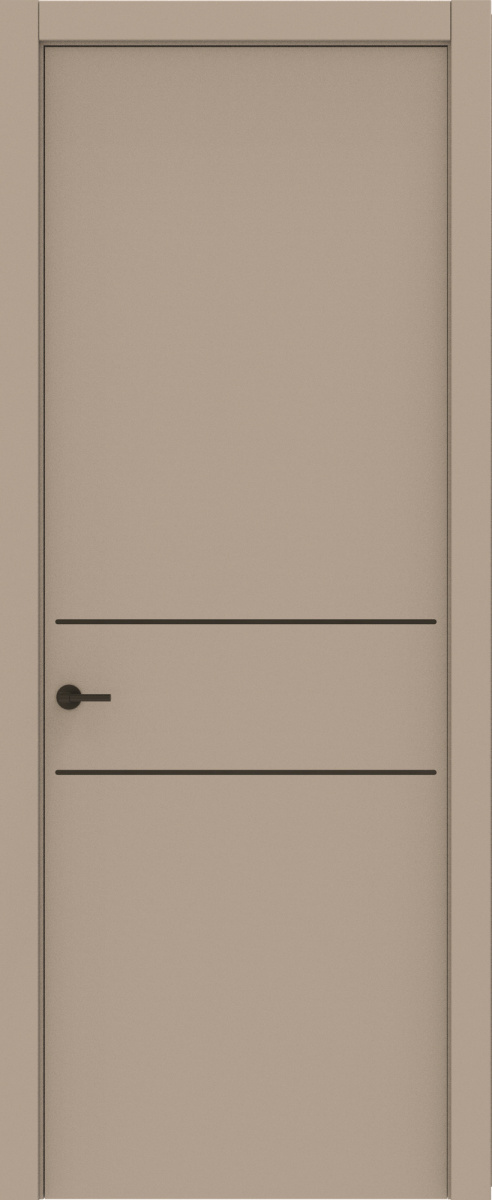 Молдинг 3 вставка черная, Софт капучино Эксклюзив