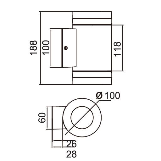 Архитектурная подсветка 6046 Gr