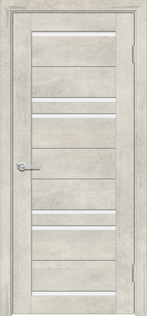 Т16, Светлый бетон, Белое матовое