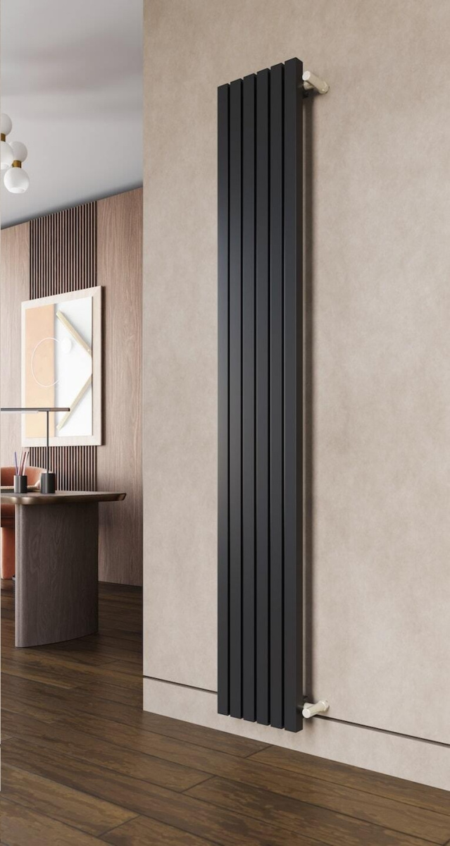 Радиатор стальной трубчатый Cubitale 40х40 V (1500х240) 658вт., RAL 7016, нижнее разнесение