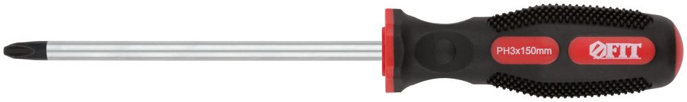 Отвертка крестовая Fit Профи Универсал PH3 (300мм) 55118