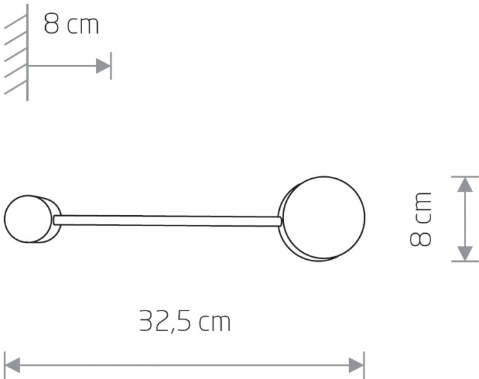 Бра Orbit 7803