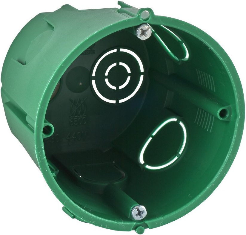 Коробка установочная для сплошных стен Schneider Electric СУ (D65х60мм, 8 ввод.) ИМТ35101 (120)
