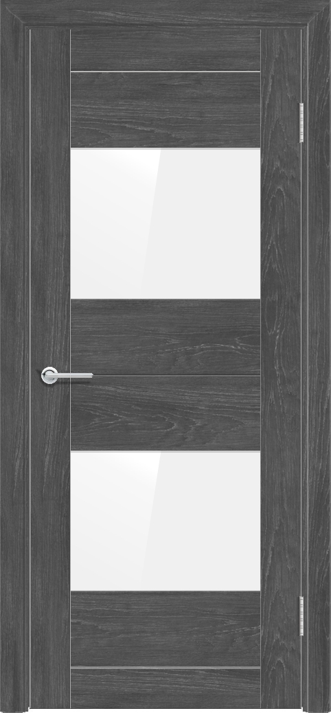 Т33, Дуб графит, Лакобель белый