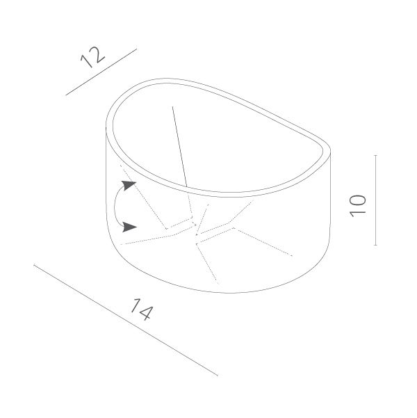 Архитектурная подсветка Rullo A1415AL-1WH